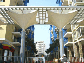 健身中心膜結(jié)構(gòu)